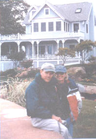 Jerry L. Mashaw and Anne U. MacClintock in front of their home.